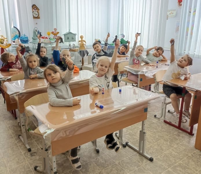 Воспитанники детского сада №3 осваивают бумагопластику